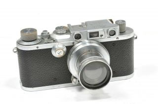 RARE SET of LEICA IIIA with lens Summar 50mm f2,  from 1938,  after CLA service 2