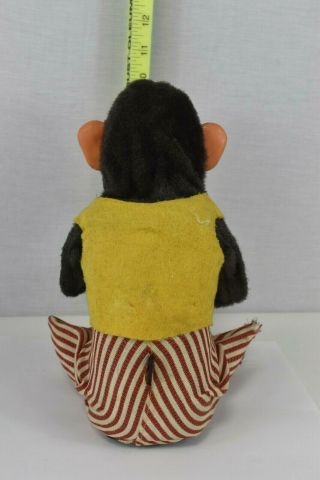 VINTAGE CK MUSICAL JOLLY CHIMP CYMBAL CLAPPING MONKEY BATTERY OPERATED 3