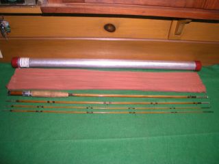 Abercrombie& Fitch Favorite Split Bamboo Fly Rod Built By The Edwards Rod Co.