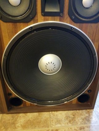 Vintage Sansui Sp - x 8000 4 Way 6 Speaker System 5