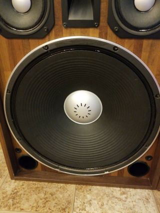 Vintage Sansui Sp - x 8000 4 Way 6 Speaker System 6