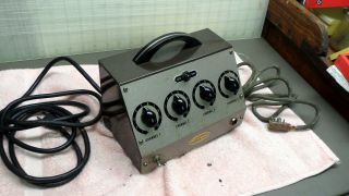 Vintage Pentron Mm - 4a Guitar Tube Preamp Audio Amplifier Microphone Mixer