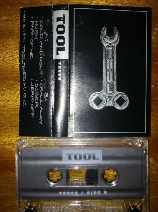 Tool - 1991 72826 promo demo cassette - Rare - Toolshed Music - One owner 2