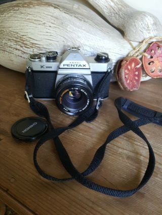 Pentax K1000 35mm Film Camera Estate Item Vintage