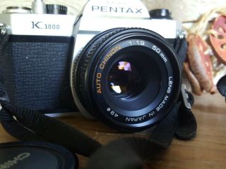 pentax k1000 35mm film camera estate item vintage 2
