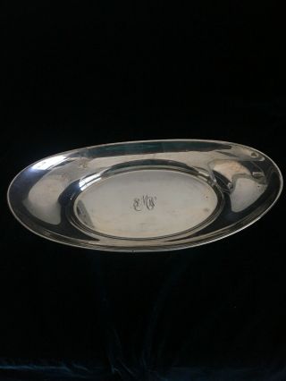 Vintage Modernist Gorham Sterling Silver Serving Bowl 4463 (200082)