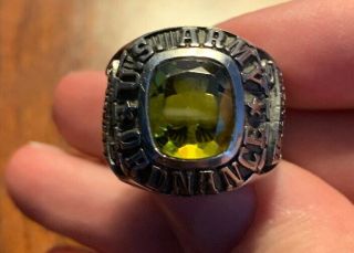 Vintage Us Army Ring Size 10 Approx.  Ordnance.  Iraqi Freedom.