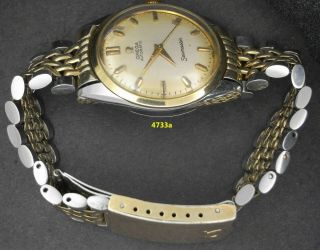 4733,  Wow Vintage 1962,  S/G Omega Seamaster w/ band,  running,  Cal 570 2