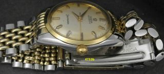 4733,  Wow Vintage 1962,  S/G Omega Seamaster w/ band,  running,  Cal 570 3
