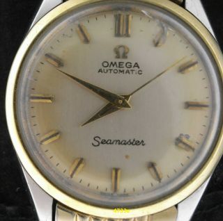 4733,  Wow Vintage 1962,  S/G Omega Seamaster w/ band,  running,  Cal 570 6