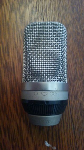 Neumann/rft Gefell Um70 Vintage Microphone Capsule Um - 70 As - Is