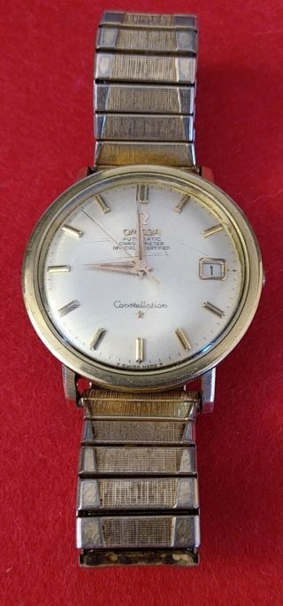 Vintage Omega Constellation Chronometer Automatic Date Wrist Watch 2