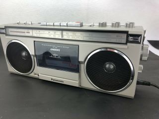 Panasonic Boom Box Rx - 5180 80s Vintage Ghetto Blaster Cassette Player