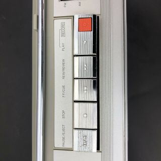 Panasonic Boom Box RX - 5180 80s Vintage Ghetto Blaster Cassette Player 4