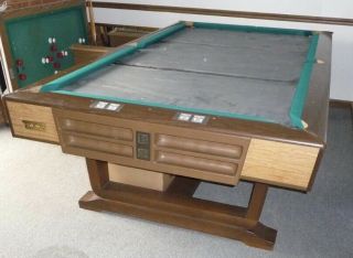 Vintage Brunswick VIP pool table 2