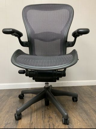 Herman_Miller_Aeron_Chair - Graphite,  RARE Size C 5