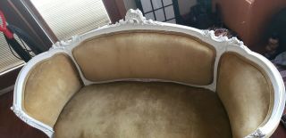 antique french loveseat 2