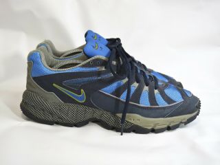 Vintage 1998 Nike Terra Triax Blue/gray/3m 11.  5 Acg Trail