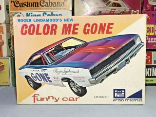 Mpc 1968 Dodge Charger R/t " Color Me Gone " F/c 705 - 200 1/25 Complete Model Kit