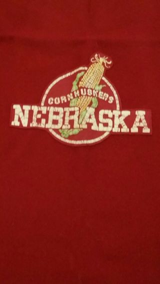 Vintage Huskers Pendleton Wool University Nebraska Cornhuskers Stadium Blanket