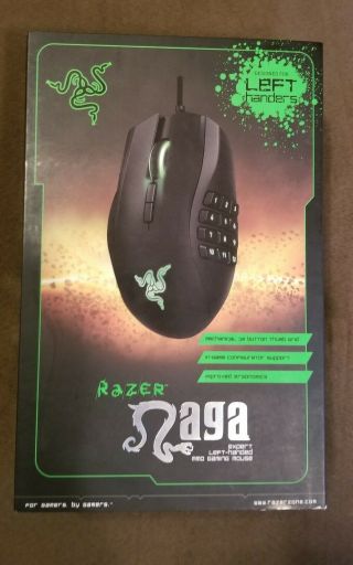 Razer Naga Brand Left - Handed Edition 2014 Rare