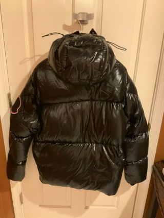2018 Rare Authentic Men’s Moncler Nazca Down Jacket Size 4 Large Black $1,  440 2