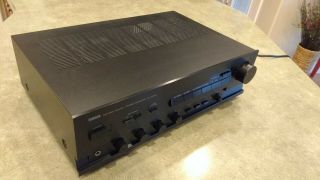 Vintage Yamaha AX - 500U Natural Sound Stereo Amplifier Black 2