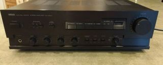 Vintage Yamaha AX - 500U Natural Sound Stereo Amplifier Black 3