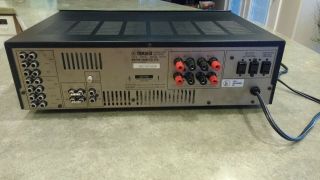 Vintage Yamaha AX - 500U Natural Sound Stereo Amplifier Black 8
