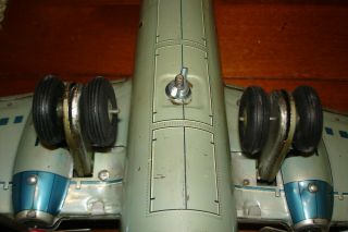 Yonezawa Rare Vintage Tin Convair B - 36 Peacemaker Plane Bomber Made In Japan 10
