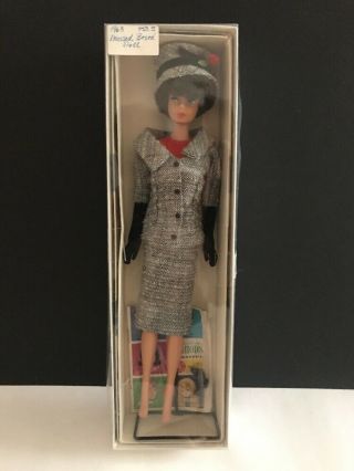 Vintage Mattel Barbie Career Girl Bubblecut Dressed Doll 1963 Mib