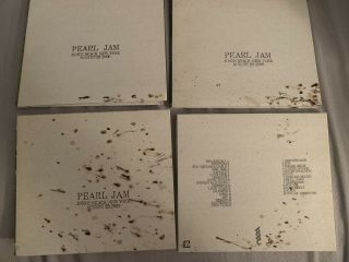PEARL JAM: OFFICIAL LIVE BOOTLEG SERIES 2000 TOUR - COMPLETE SET - RARE HTF 5