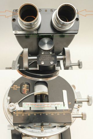 Bausch & Lomb Dynoptic microscope,  LM5461,  Rare,  Vintage and highly collectable 10