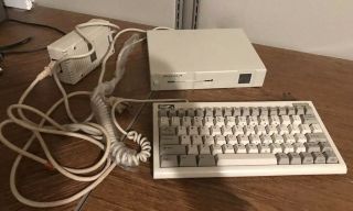 Vintage Carry 1 Personal Computer With Keyboard & Power Supply & Case