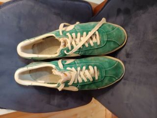 Vintage 1972 Nike sneakers worn by Boston Celtics first ever green SUADE 2