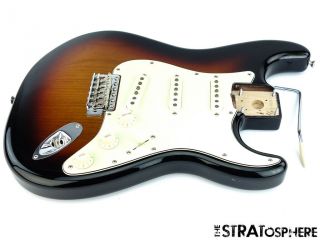 Loaded Fender Vintage 60s Ri Stratocaster Strat Body Guitar 3ts Sunburst