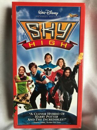 Factory Disney Sky High Vhs Tape - And Extremely Rare