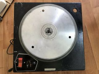 Gates Cb - 77 Cb77 Broadcast Transcription Turntable Record Player Vintage