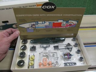 Vintage Cox Brm Formula One 1/24 Slot Car Kit - In The Box - 1960 