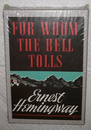 Ernest Hemingway - For Whom The Bell Tolls - First Edition - Vintage