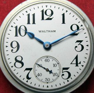 1912 Waltham Grade 825 Model 1883 18s 17j Pocket Watch - Parts/Repair 2