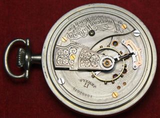 1912 Waltham Grade 825 Model 1883 18s 17j Pocket Watch - Parts/Repair 5