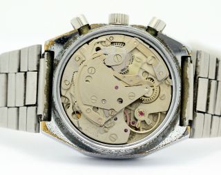 Vintage BUCHERER Chronograph Valjoux 7765,  37,  5mm,  swiss 70 ' s men ' s watch 3