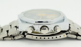 Vintage BUCHERER Chronograph Valjoux 7765,  37,  5mm,  swiss 70 ' s men ' s watch 7