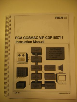 Vintage RCA COSMAC VIP CDP1802/Elf Computer - Box,  - 11