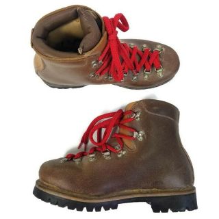 Vintage Kastinger Leather Mountaineering Hiking Boots Made In Austria Mens Us 8