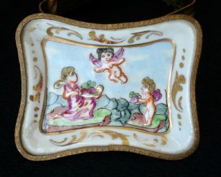 Antique 18c FRENCH Louis XV Versailles Ormolu Sevres Porcelain Finger Trays (3) 4