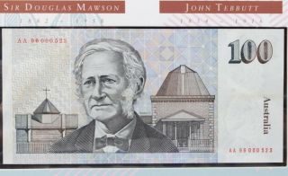 Australia: 1996 $100 
