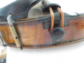 Very old Vintage violin labelled Carlo Testore with case 12