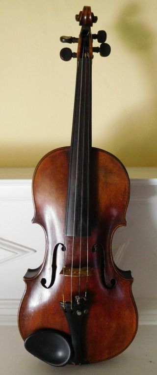Very Old Vintage Violin Labelled Carlo Testore With Case